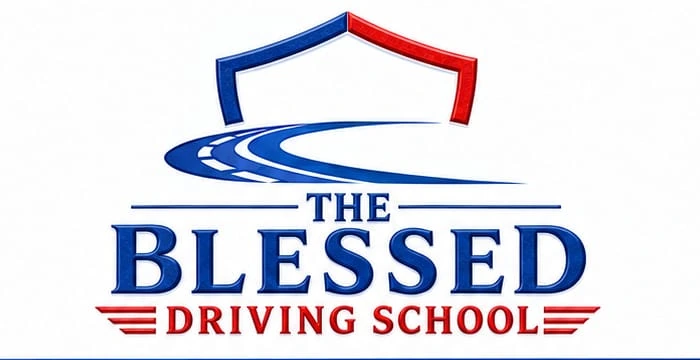 The Blessed Driving School logo